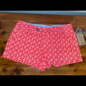 Red Camel Coral Shorts